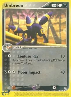 Umbreon — Sandstorm — Rare