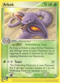 Arbok — Sandstorm — Uncommon