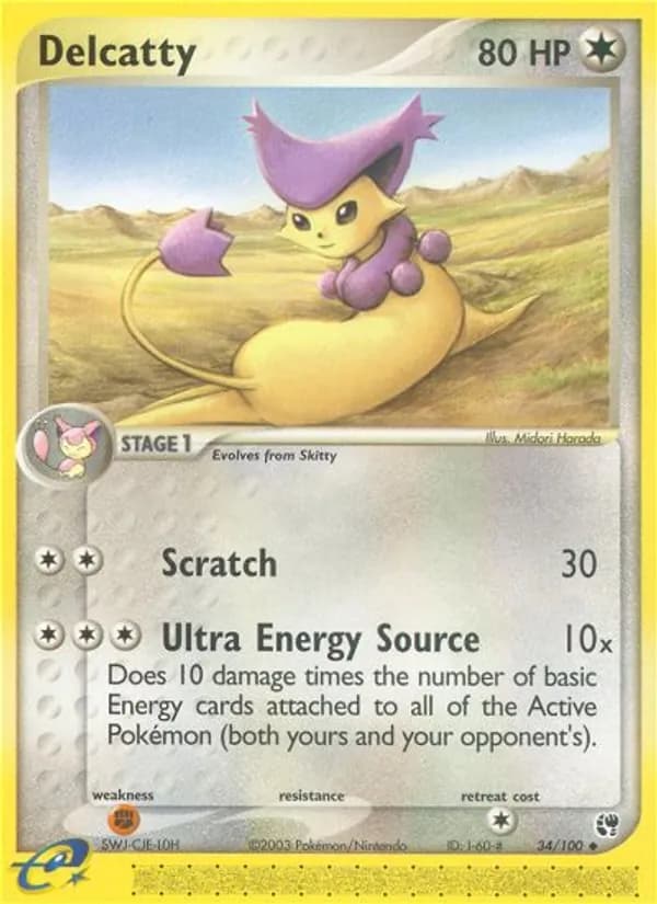 Delcatty — Sandstorm, Uncommon