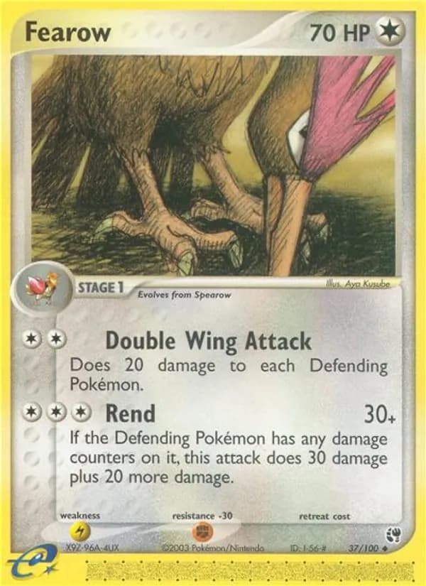 Fearow — Sandstorm, Uncommon