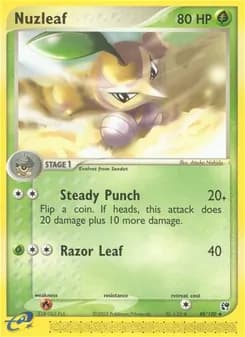 Nuzleaf — Sandstorm — Uncommon
