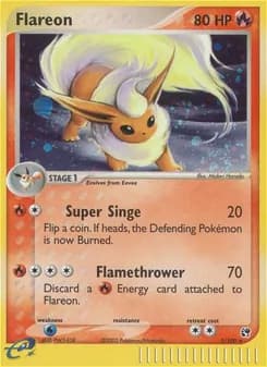 Flareon — Sandstorm — Rare