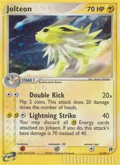 Jolteon — Sandstorm — Rare