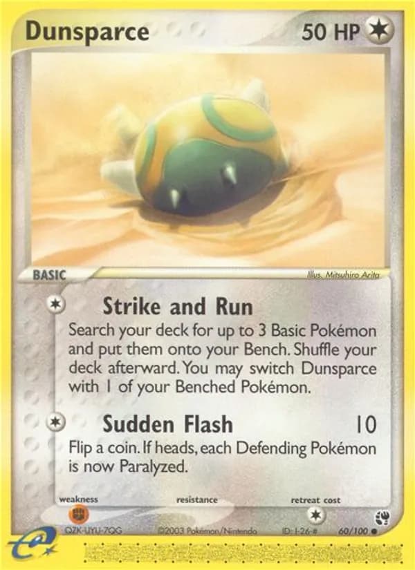 Dunsparce — Sandstorm, Common