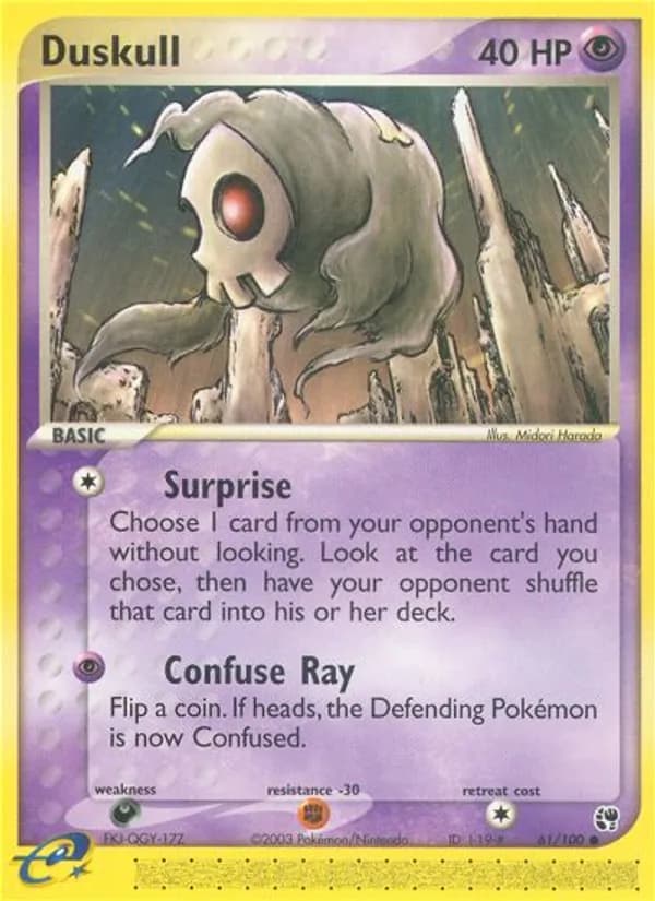 Duskull — Sandstorm, Common