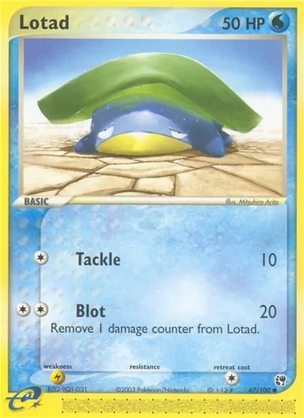 Lotad — Sandstorm, Common
