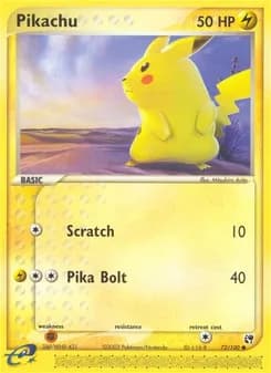 Pikachu — Sandstorm — Common