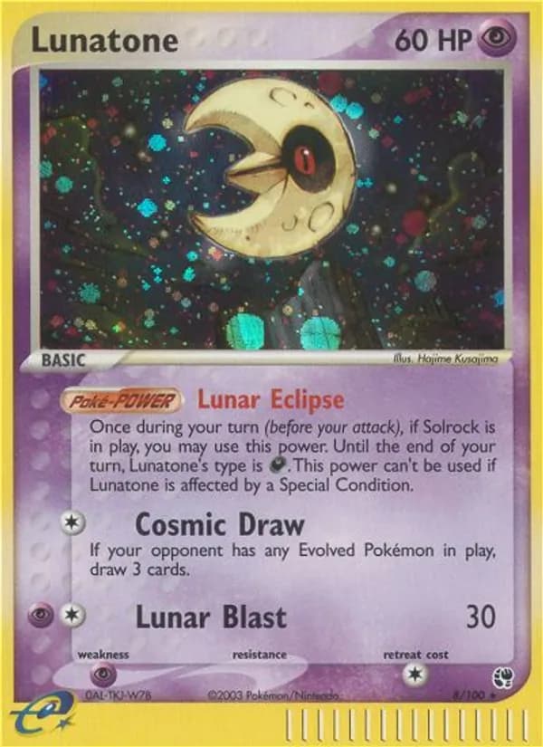 Lunatone — Sandstorm, Rare