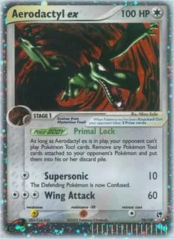 Aerodactyl ex — Sandstorm — Rare