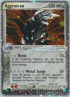 Aggron ex — Sandstorm — Rare