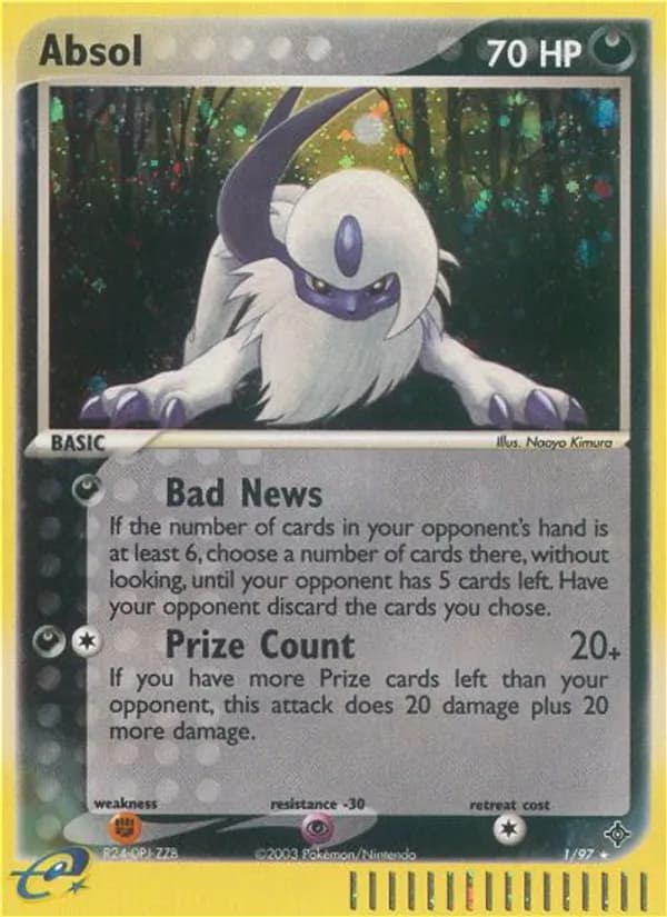 Absol — Dragon, Rare