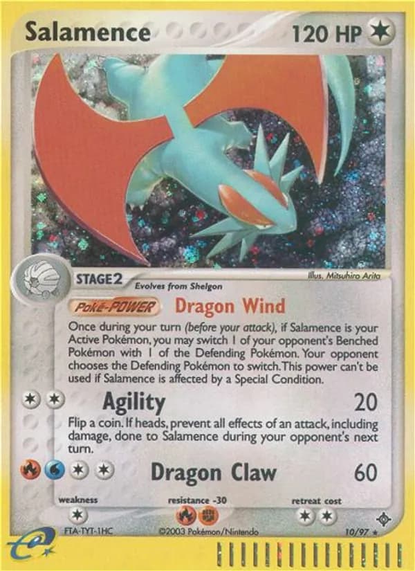 Salamence — Dragon, Rare