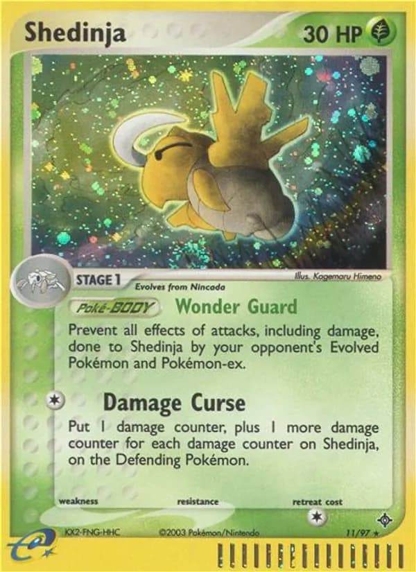 Shedinja — Dragon, Rare