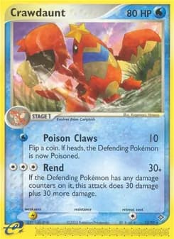Crawdaunt — Dragon — Rare