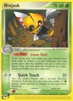 Ninjask — Dragon — Rare