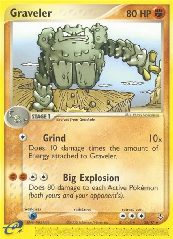 Graveler — Dragon, Uncommon