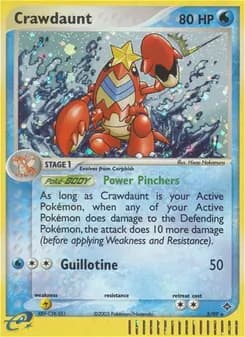 Crawdaunt — Dragon — Rare