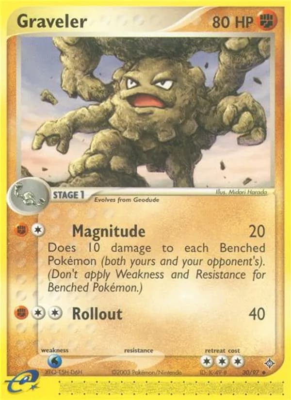 Graveler — Dragon, Uncommon