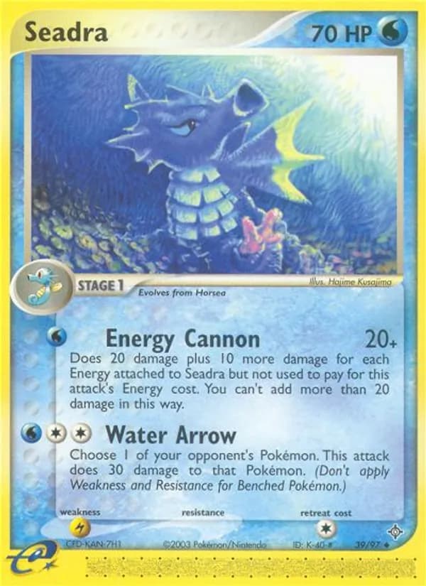 Seadra — Dragon, Uncommon