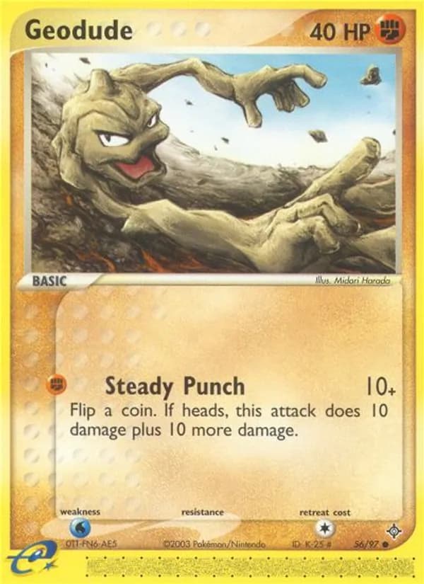Geodude — Dragon, Common
