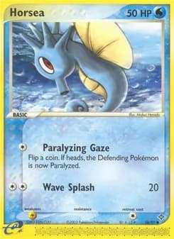 Horsea — Dragon — Common