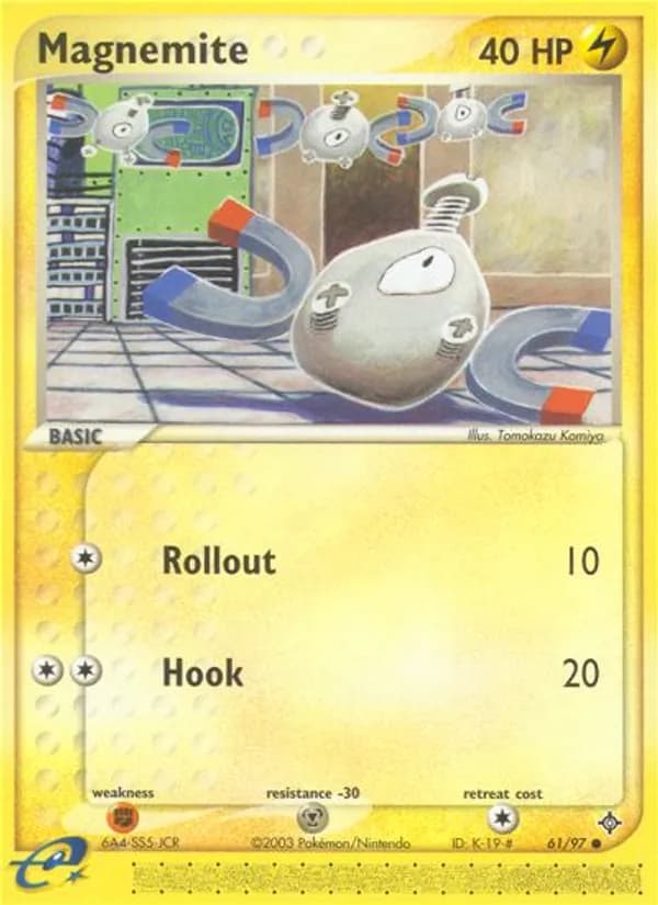 Magnemite — Dragon, Common