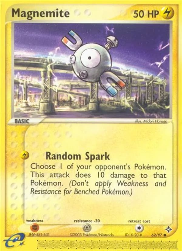Magnemite — Dragon, Common
