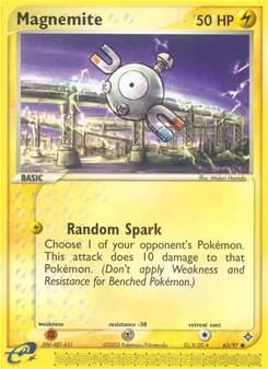 Magnemite — Dragon — Common