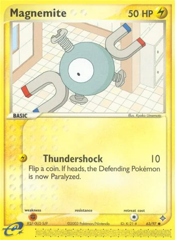 Magnemite — Dragon, Common