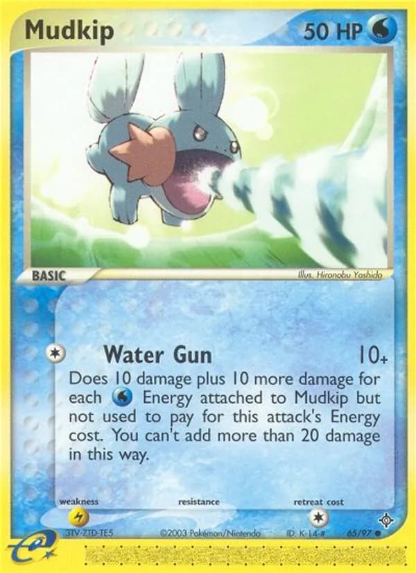 Mudkip — Dragon, Common