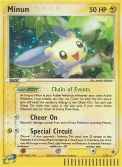 Minun — Dragon — Rare