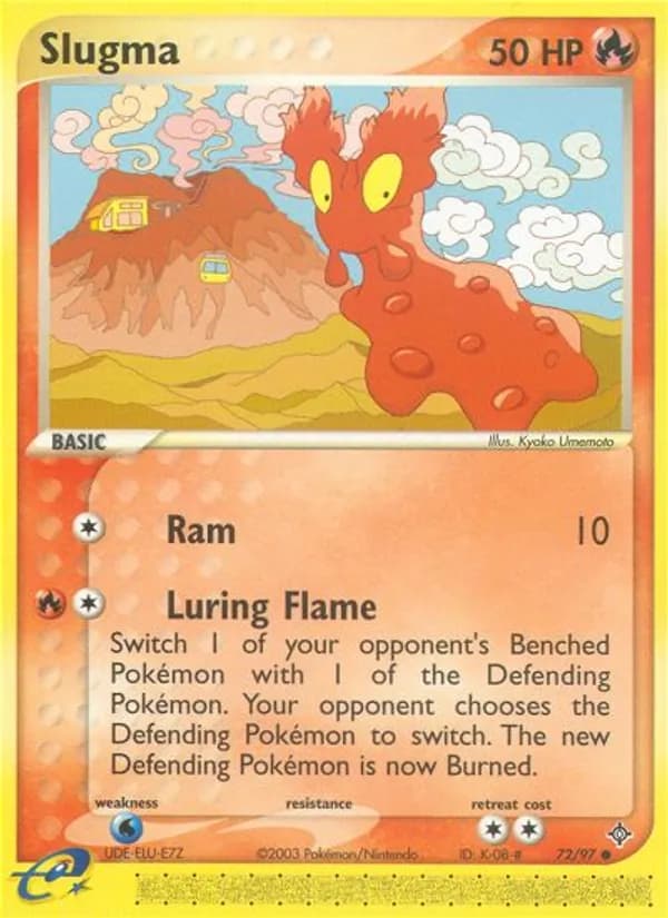 Slugma — Dragon, Common
