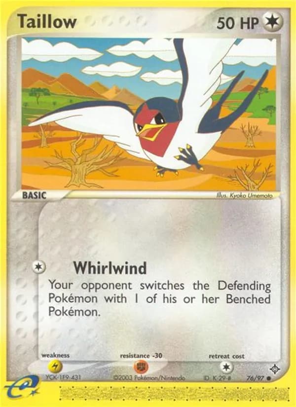 Taillow — Dragon, Common