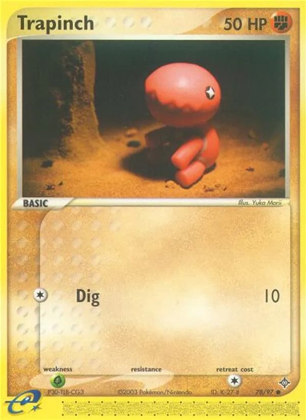 Trapinch — Dragon, Common