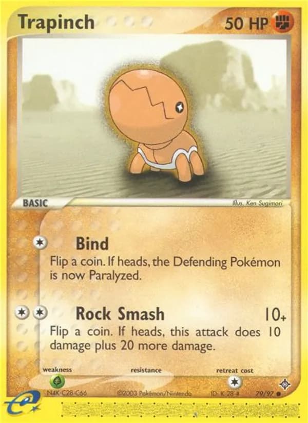 Trapinch — Dragon, Common