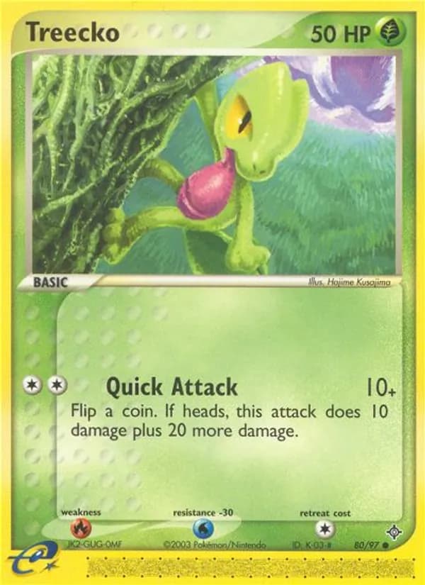 Treecko — Dragon, Common