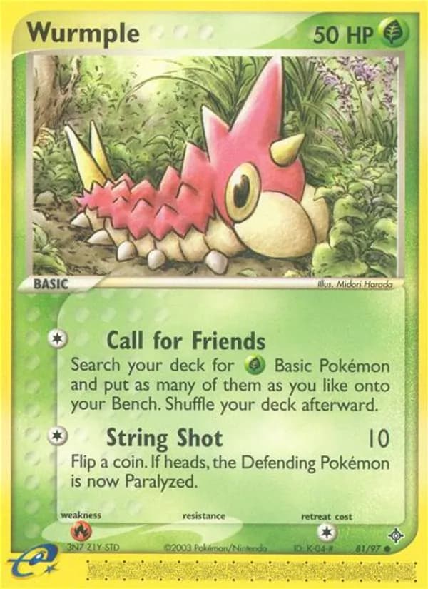 Wurmple — Dragon, Common