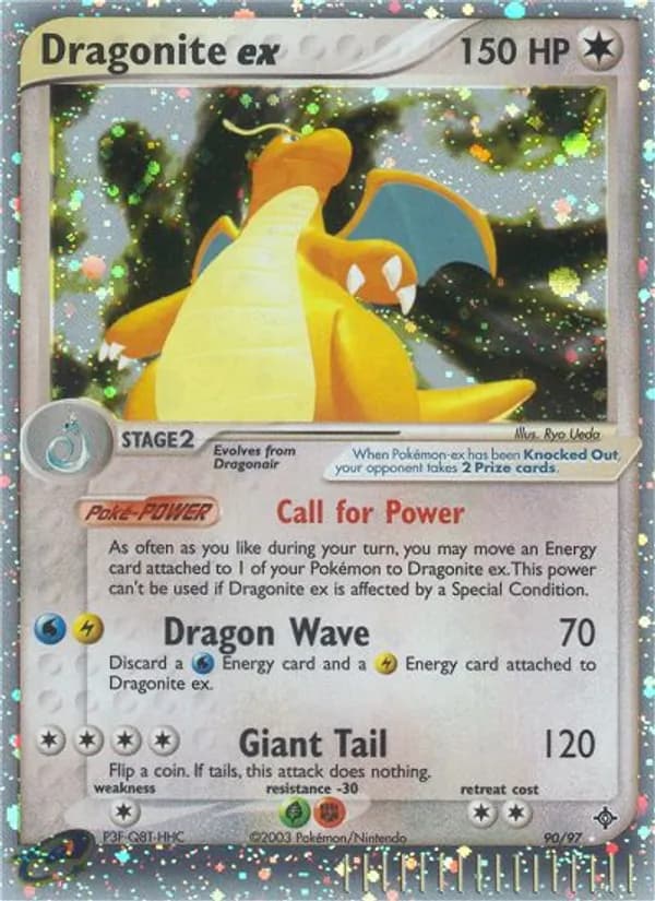 Dragonite ex — Dragon, Rare