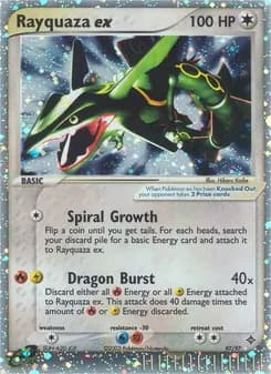 Rayquaza ex — Dragon — Rare