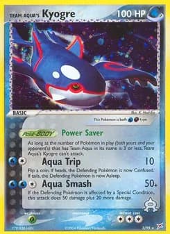 Team Aqua's Kyogre — Team Magma vs Team Aqua — Rare