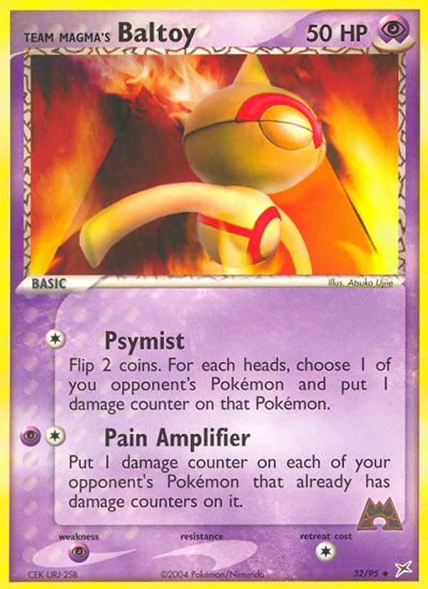 Team Magma's Baltoy — Team Magma vs Team Aqua, Uncommon