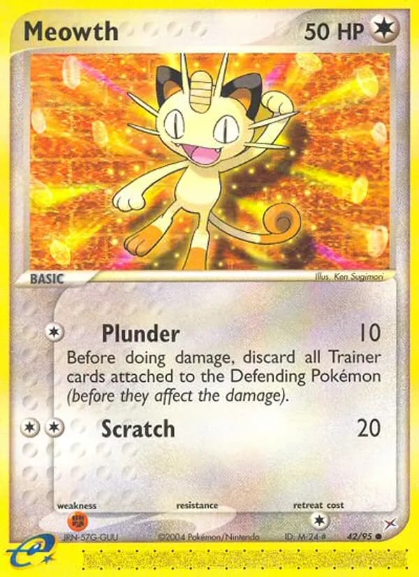 Meowth — Team Magma vs Team Aqua, Common