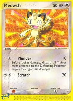 Meowth — Team Magma vs Team Aqua — Common