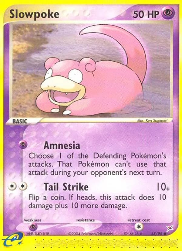 Slowpoke — Team Magma vs Team Aqua, Common
