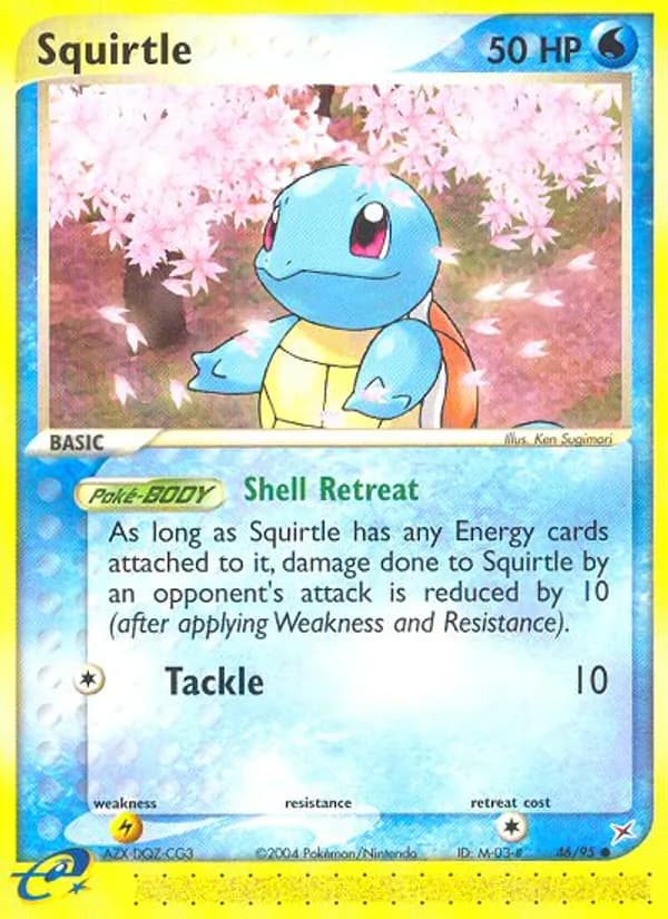 Squirtle — Team Magma vs Team Aqua, Common