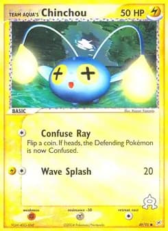 Team Aqua's Chinchou — Team Magma vs Team Aqua — Common
