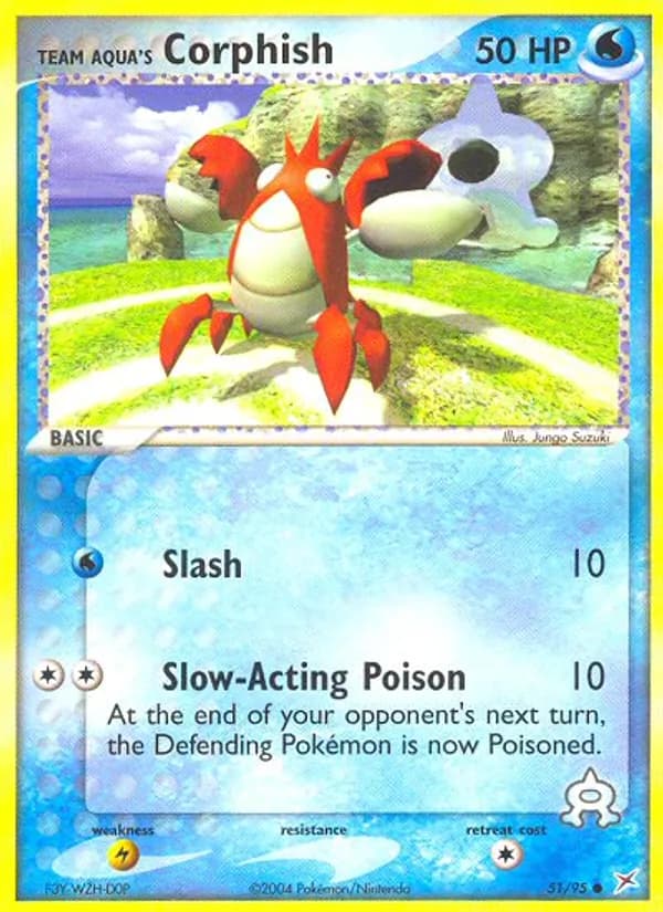 Team Aqua's Corphish — Team Magma vs Team Aqua, Common