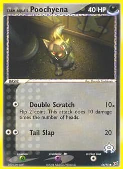 Team Aqua's Poochyena — Team Magma vs Team Aqua — Common