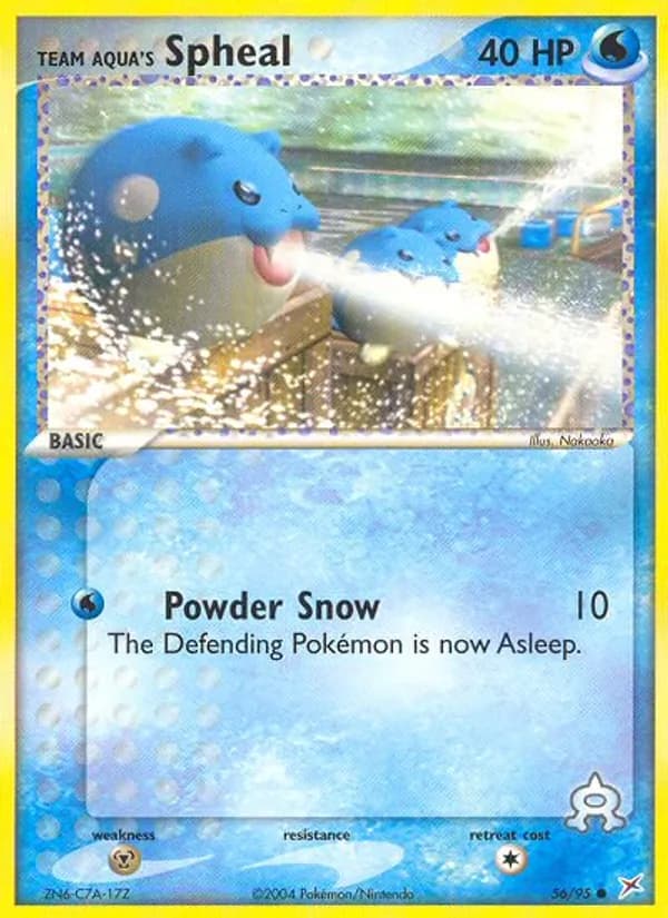 Team Aqua's Spheal — Team Magma vs Team Aqua, Common