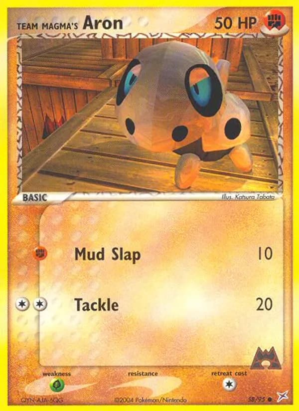Team Magma's Aron — Team Magma vs Team Aqua, Common